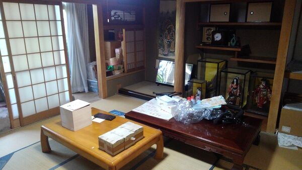 東淀川区で家財の回収をさせて頂きました
