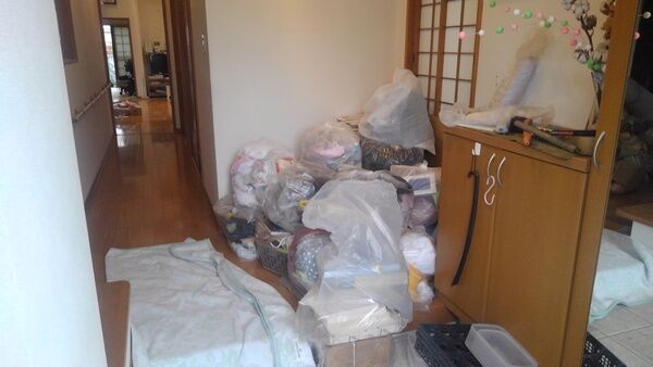 大阪市淀川区で不用品の回収をしました