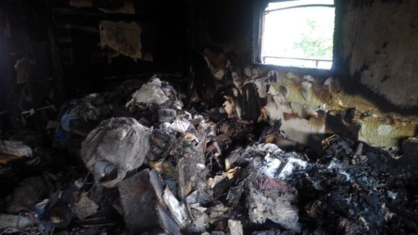 西宮市で火事現場の回収からリフォーム前までの不用品回収です