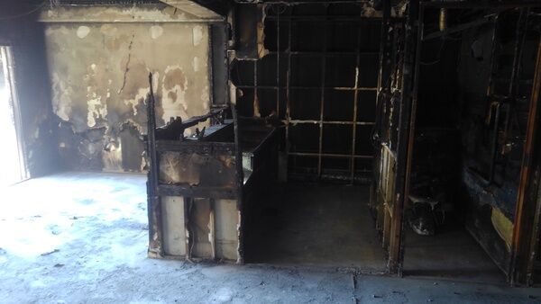 西宮市で火事現場の回収からリフォーム前までの不用品回収 その2 西宮市で火事現場の回収からリフォーム前までの不用品回収 その2