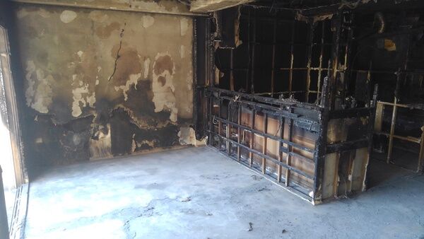 西宮市で火事現場の回収からリフォーム前までの不用品回収 その2 西宮市で火事現場の回収からリフォーム前までの不用品回収 その2