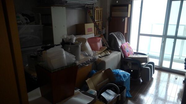 大阪市鶴見区で不用品回収です
