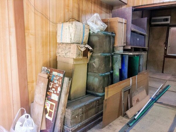 豊中市で長屋の不用品回収です 豊中市で長屋の不用品回収です